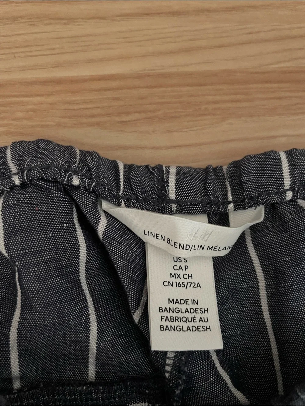 H&M lightweight navy
